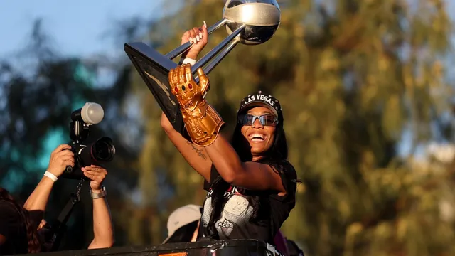 A'ja Wilson claims another prestigious athlete of the year award