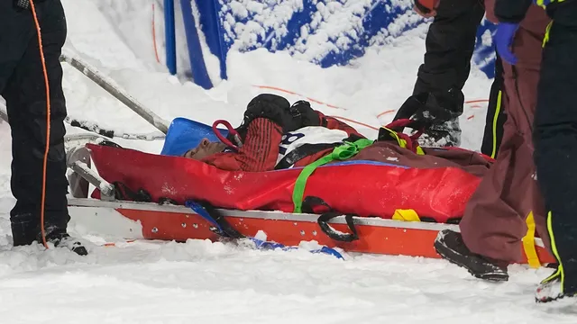 Mark McMorris recovers after heavy crash in training run
