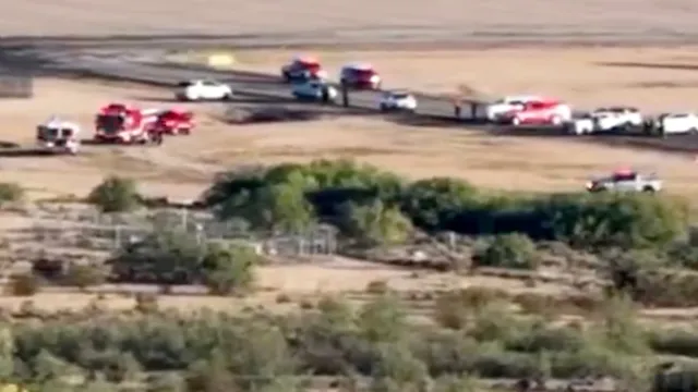 Two die in fiery plane crash at Arizona airport