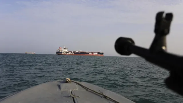 Iran's Revolutionary Guard claims attack on gas tanker in Strait of Hormuz
