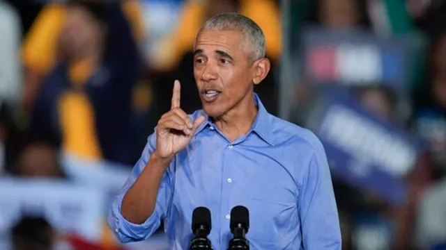 Obama criticizes Trump's chaos and cruelty while campaigning for Democrats