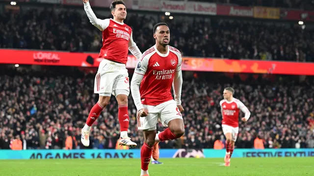 Gabriel shines as Arsenal dominates Aston Villa in 4-1 victory