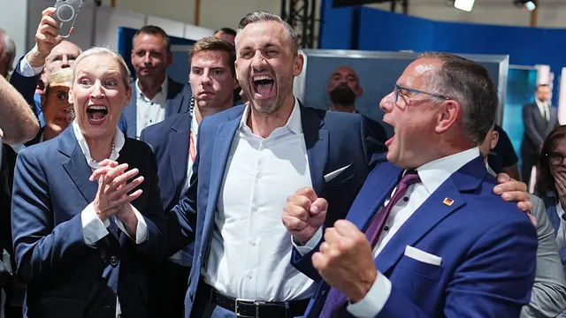 AfD celebrates historic election victory in Saxony