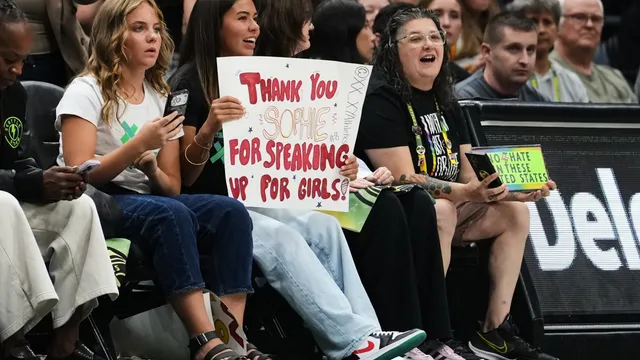 Sophie Cunningham defends girls' sports against biological men