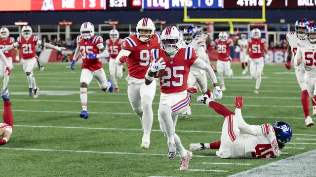 Marcus Jones sets NFL record with 94-yard punt return touchdown