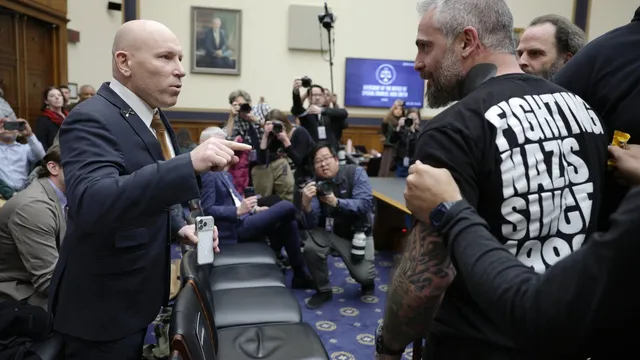 Michael Fanone confronts Ivan Raiklin at congressional hearing