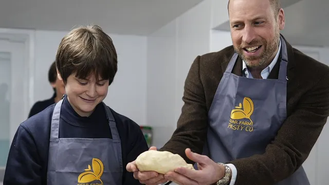 Prince William hilariously mishears customer's name while taking pasty order