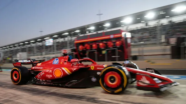 Charles Leclerc outpaces Lando Norris in Qatar Grand Prix practice