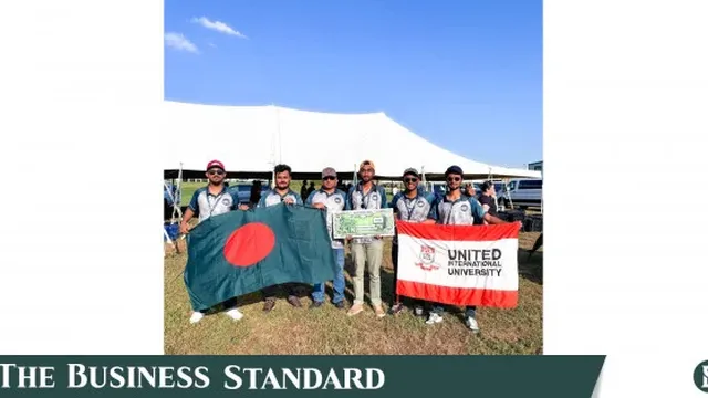 Bangladesh's United International University Aerial Robotics Team places fourth at global drone competition in Oklahoma