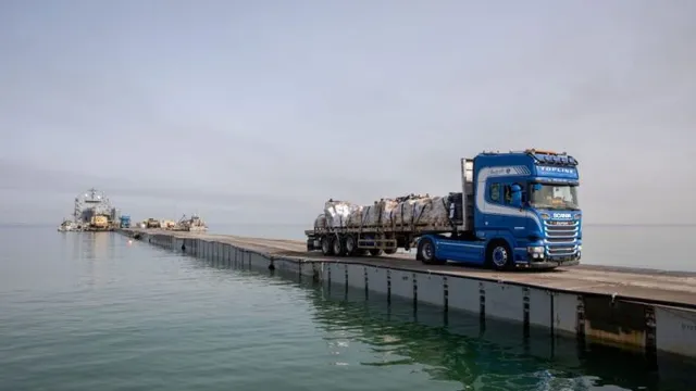 Sixty-two service members injured in Biden's Gaza pier project