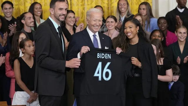 Biden Welcomes Gotham FC, Celebrates Women's Achievements in Sports