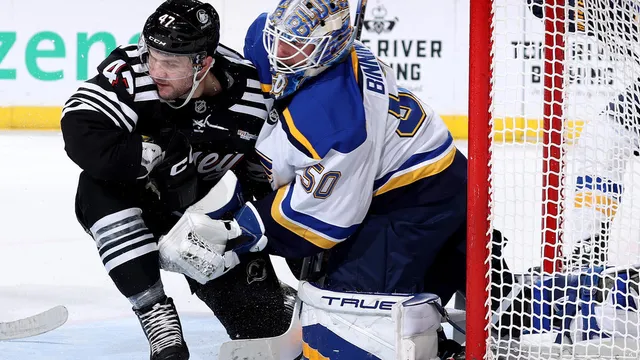 Jordan Binnington breaks St. Louis Blues franchise victory record