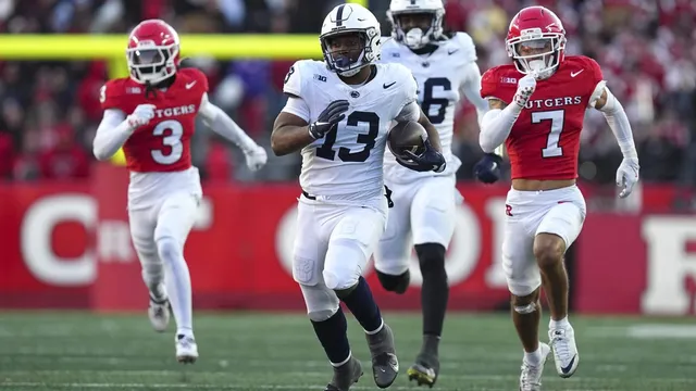 Kaytron Allen makes history rushing for over 4,000 yards at Penn State