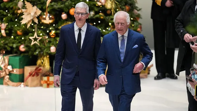 King Charles teams up with Tim Cook to tackle youth digital skills crisis