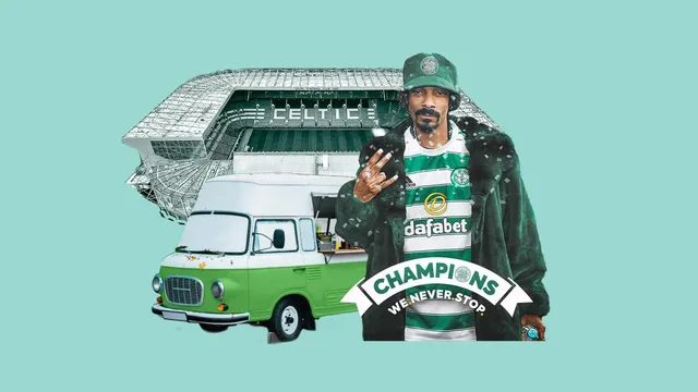Snoop Dogg plans to open a burger van at Celtic Park