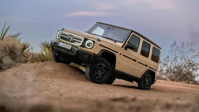 Mercedes-Benz introduces groundbreaking electric G-Class with off-road capabilities