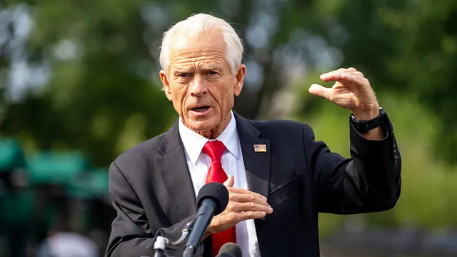 Navarro claims Trump's tariffs fuel economic growth as Dow surges