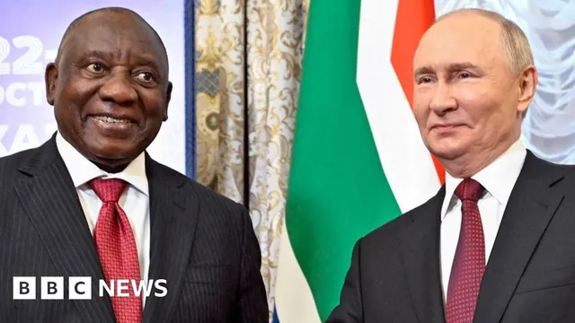 Ramaphosa expresses gratitude to Putin for securing return of South African fighters
