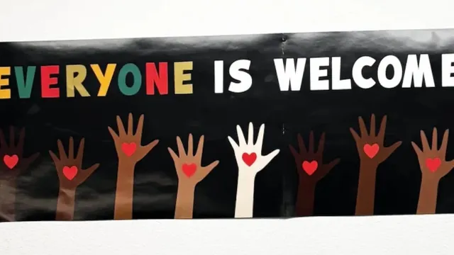 Teacher stands firm against order to remove inclusive classroom signs