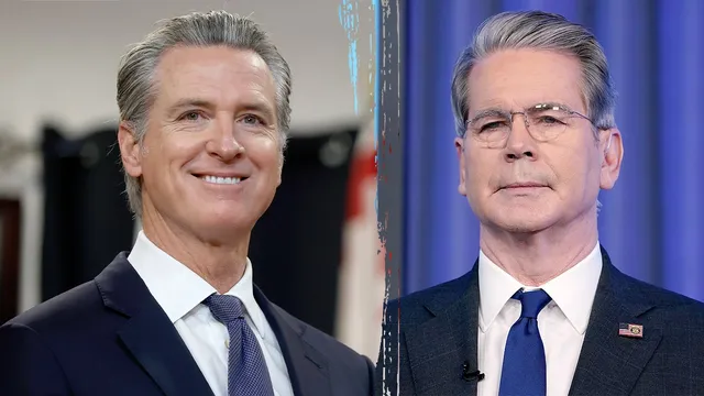 Scott Bessent slams Newsom's economic policies at Davos