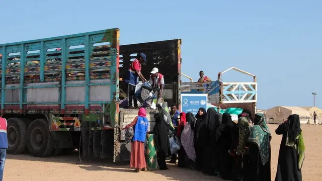 Yemeni refugees flee to Djibouti as Houthi offensive displaces over 82,000 people