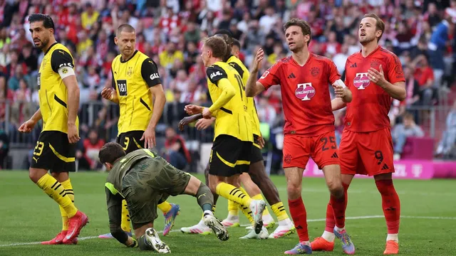 Bayern draws with Dortmund in disappointing Klassiker