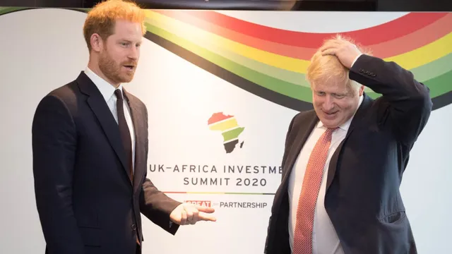 Boris Johnson's pep talk prompts Harry's departure from Britain