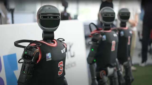 Autonomous robot soccer matches showcase AI advancements in China