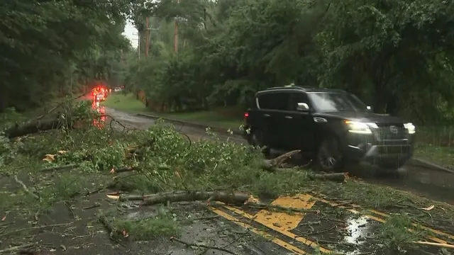 Severe storms leave thousands in Philadelphia without power