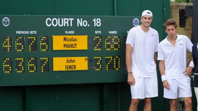 John Isner defeats Nicolas Mahut in longest tennis match in history