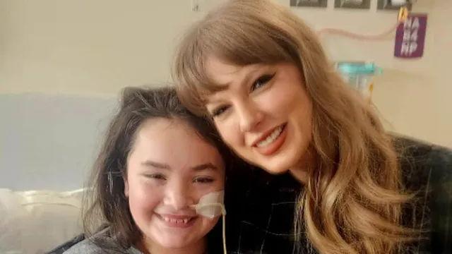 Taylor Swift and Travis Kelce bring hope to children in Kansas City hospital