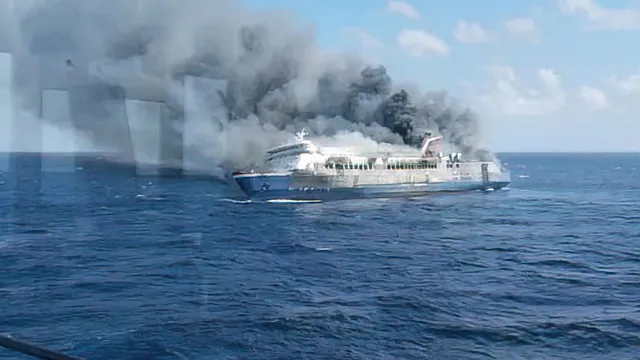 Tragedy strikes as ferry fire off Indonesia claims lives and leaves many missing