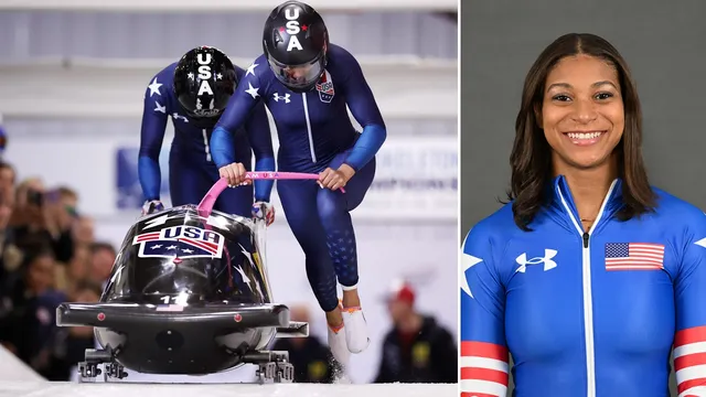 Jasmine Jones inspires as Air Force bobsledder at Olympic games