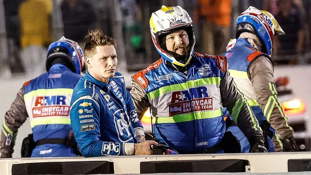 Josef Newgarden survives terrifying car flip in IndyCar race