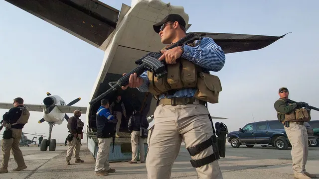 Private security contractors could lead stability in Gaza