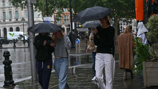Thunderstorm warnings issued as UK faces heavy rain after drought