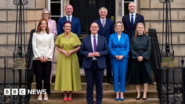 John Swinney appoints a slimmed-down cabinet for Scotland