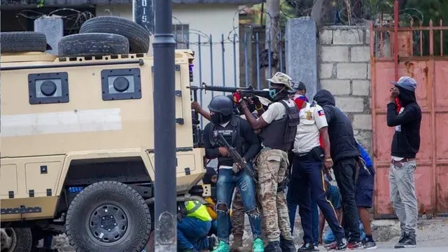 Security operations intensify as heavy gunfire erupts near US Embassy in Haiti