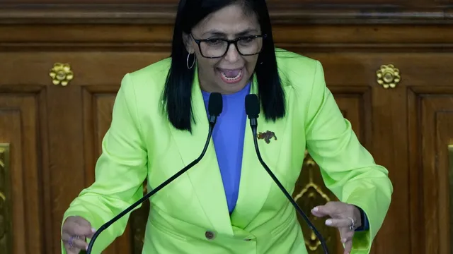 Delcy Rodriguez declares enough of U.S. influence in Venezuela