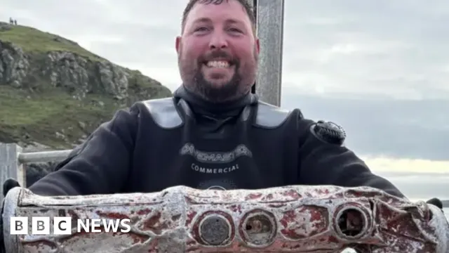 Scuba divers find Russian sonobuoy off Pembrokeshire coast