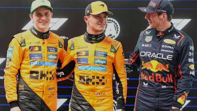 Lando Norris claims pole position as McLaren starts season strong