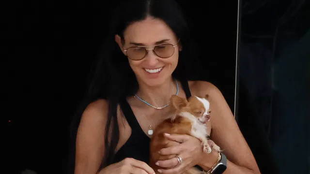 Demi Moore Shines in Greece Ahead of New Series Premiere