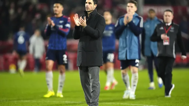 Arsenal's Mikel Arteta frustrated over penalty decision in Nottingham Forest draw