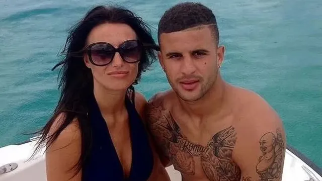 Kyle Walker returns home to Annie Kilner in Cheshire