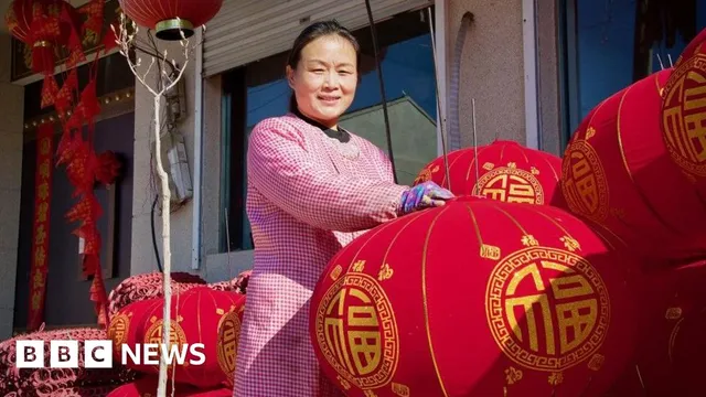 80% of China's lanterns handcrafted in small town
