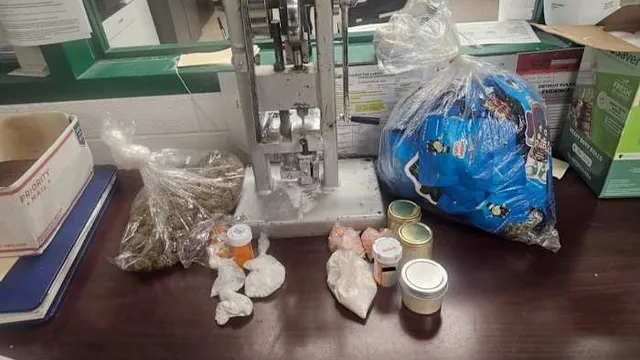 Five arrested after massive drug bust in Detroit home