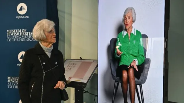Holocaust survivors use AI to share their stories and combat anti-Semitism