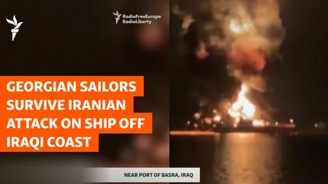 Georgian sailors rescued after deadly Iranian attack on tankers