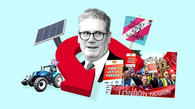 Keir Starmer shifts stance on protesters from supporter to labeling them terrorists