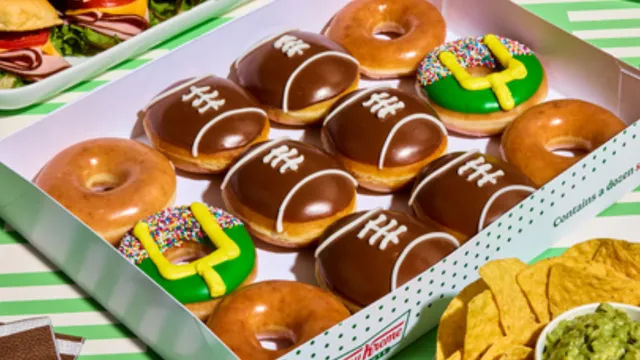 Krispy Kreme entices fans with Super Bowl doughnut deals